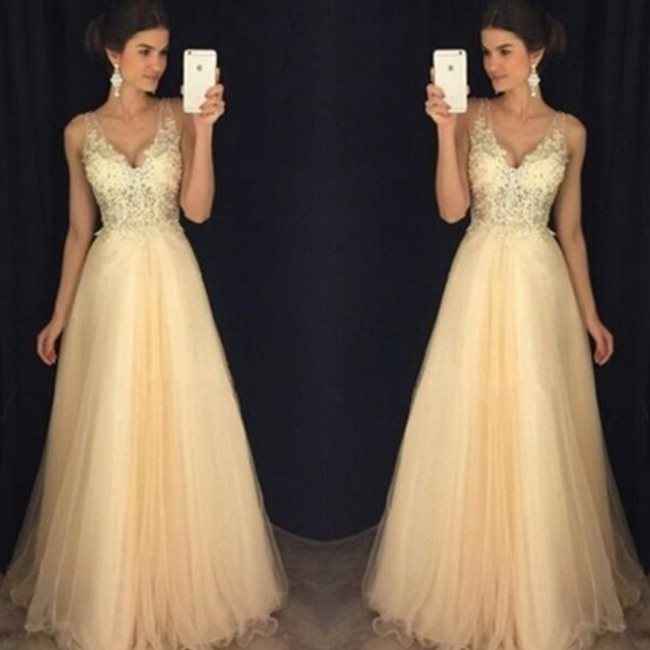 Lady Lace Evening Gown Wedding Dress for Elegant Occasions - Snagged The Deal Dog
