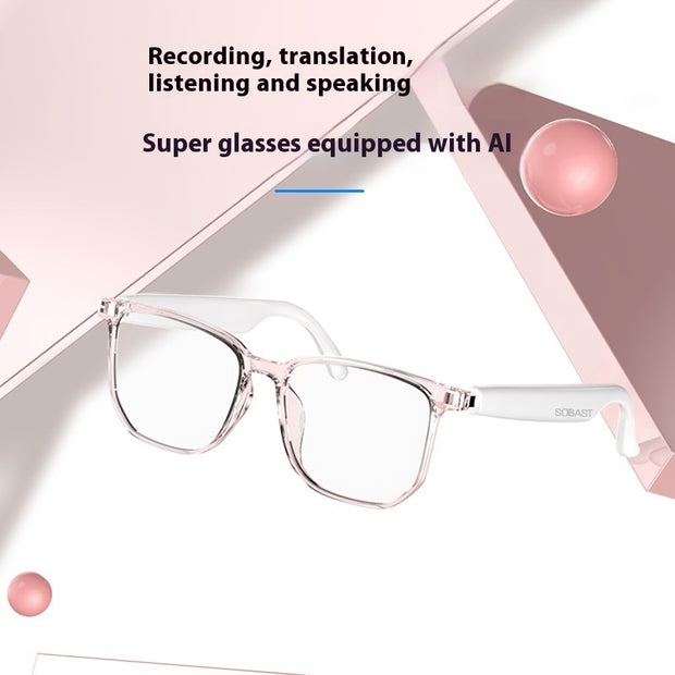 Your Personal AI Assistant Wireless Bluetooth Glasses Headset Language Real-time Interpretation