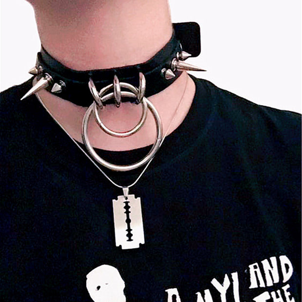 The Rebel Spiked Choker
