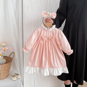 The Perfect Match Bow & Ruffle Set