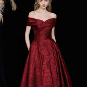 French Style Niche High-end Light Luxury Evening Gown