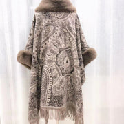 The Faux-Fur Bohemian Shawl