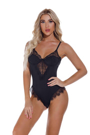 Sexy Lingerie Lace Sheer Lingerie Open Back Bodysuit Lingerie - Snagged The Deal Dog