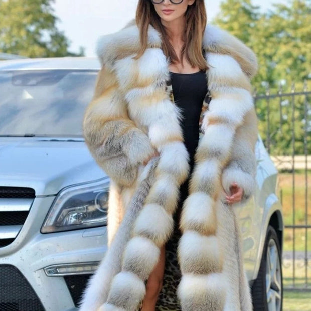 The Arctic Queen Faux Fur Coat