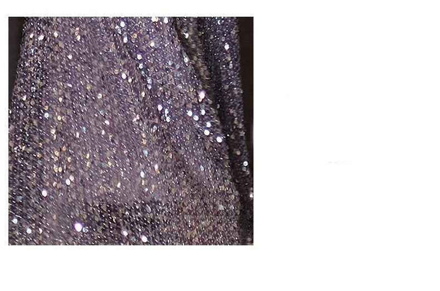 Lavender Sequin Halter Gown - Sparkle in Style With This Bold Evening Dress - Snagged The Deal Dog