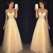 Lady Lace Evening Gown Wedding Dress for Elegant Occasions - Snagged The Deal Dog