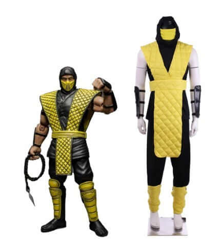 Mortal Kombat Hellbind Armor – Scorpion Drop Tier