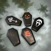 Halloween Cross Coffin Bag Fashion Retro Coin Purse - Snagged The Deal Dog