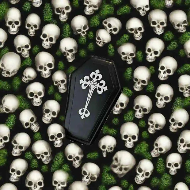 Halloween Cross Coffin Bag Fashion Retro Coin Purse - Snagged The Deal Dog