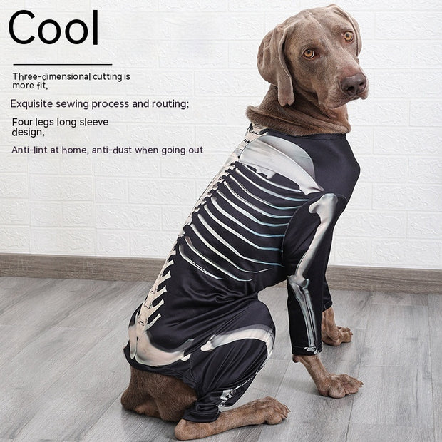 The Snagged Skeleton Pet Costume