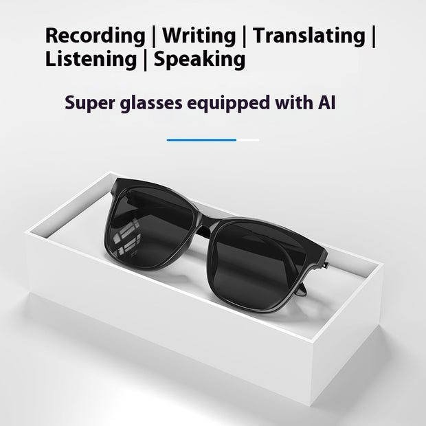 Your Personal AI Assistant Wireless Bluetooth Glasses Headset Language Real-time Interpretation