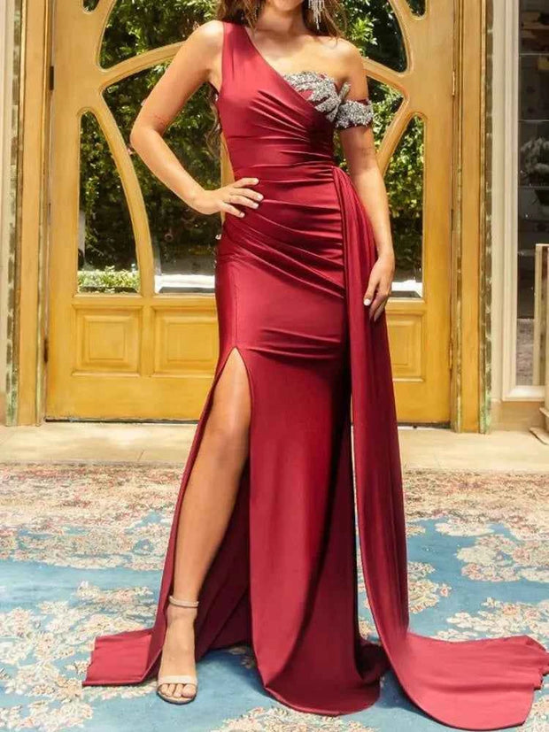 Sexy Gilding Flower Fishtail Gown for Stunning Elegance and Style - Snagged The Deal Dog