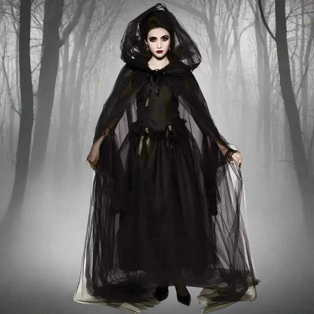 Halloween Maleficent Cosplay Costumes Horror Clothing Set - Snagged The Deal Dog