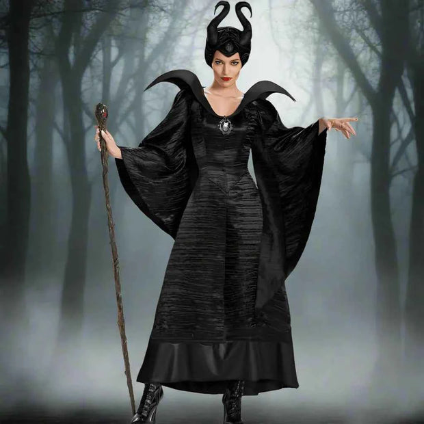 Halloween Maleficent Cosplay Costumes Horror Clothing Set - Snagged The Deal Dog