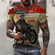 SPEED HEAD Vintage Moto Tee – Dark Charcoal