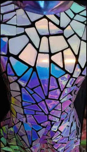 Snagged Mosaic Mayhem Viral Stage Dress For Loud Entrances - Snagged The Deal Dog