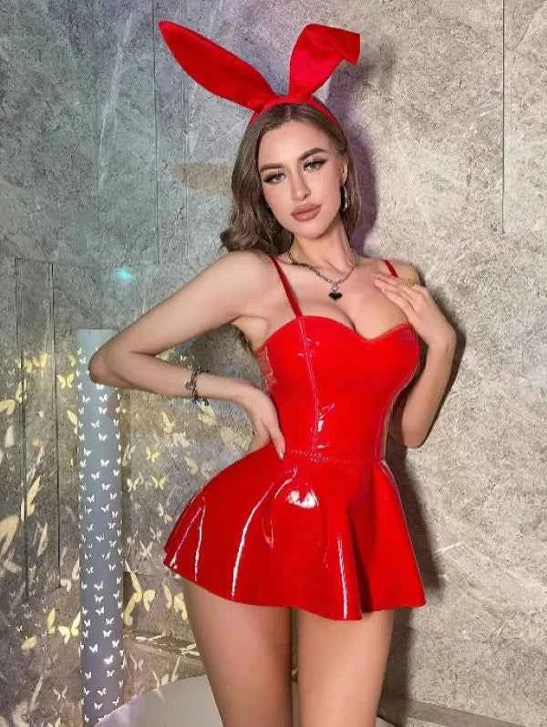 Nightclub Sexy Corset Dress Corset Bunny Ball Gown - Snagged The Deal Dog