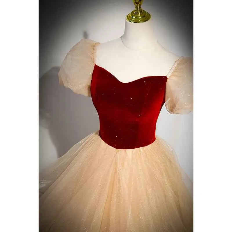 Luxury French Princess Ball Gown Sparkling Velvet Corset - Snagged The Deal Dog
