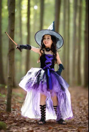 Fluffy Purple Witch Tutu Girls Halloween Pettiskirt - Snagged The Deal Dog